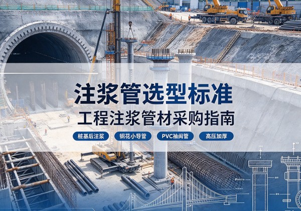 锦江注浆管选型标准